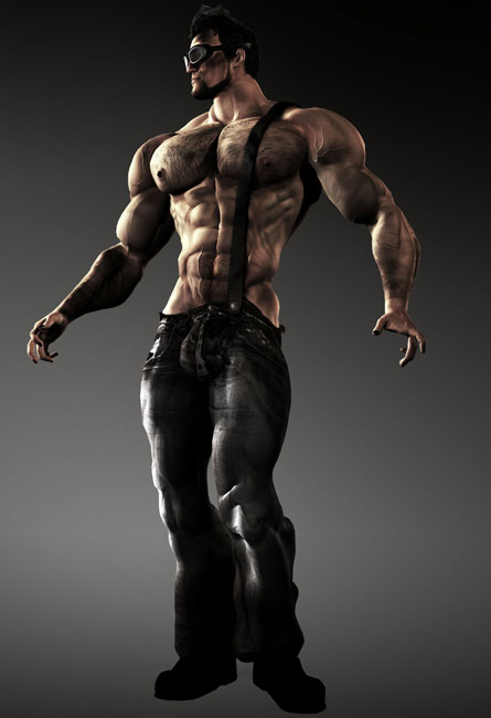 Muscle Men In 3d Nakednoises