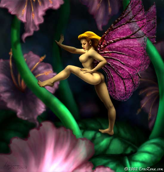 Boobs Naked Garden Fairy HD