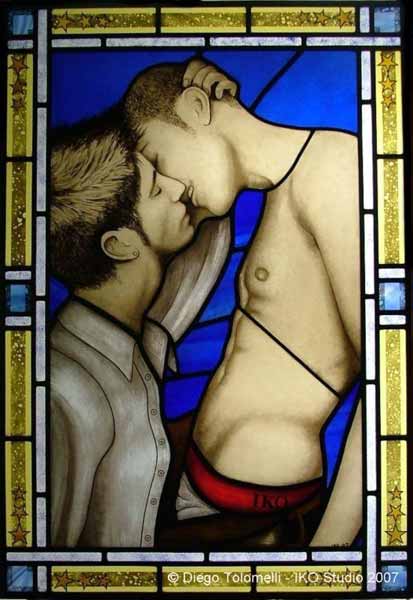 Best Stained Glass Nudes Pics